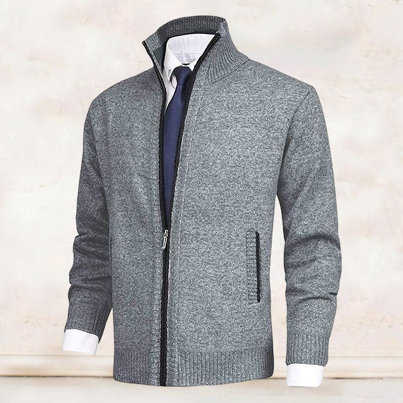 Saber – Strickjacke mit Kragen