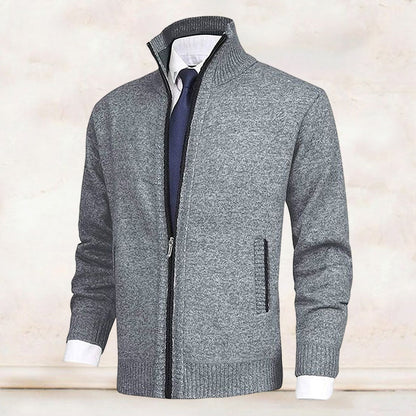 Saber – Strickjacke mit Kragen
