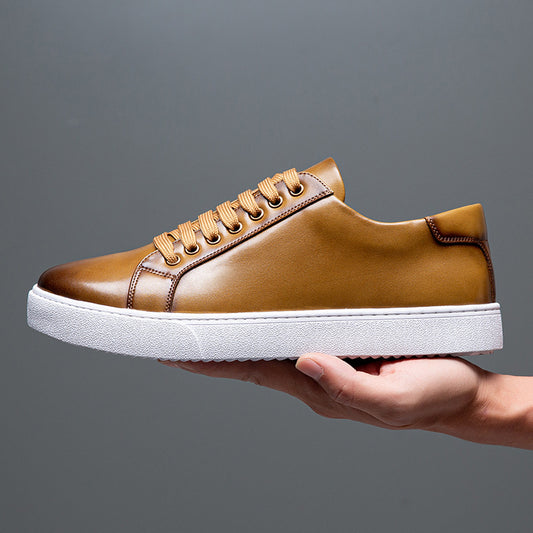 Deven - Klassische Ledersneaker für Herren