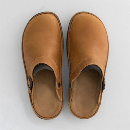 Steven - Lässige Slipper aus Leder für Herren