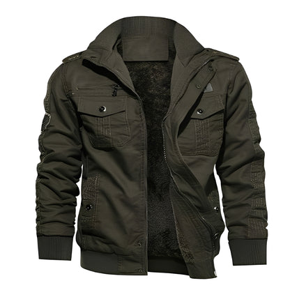 Gary - Stilvolle Fleecejacke mit Taschen für Herren