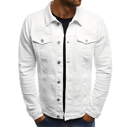 Steven - Stilvolle Jeansjacke mit Taschen für Herren
