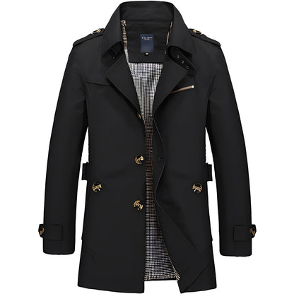 James - Eleganter Trenchcoat für Herren