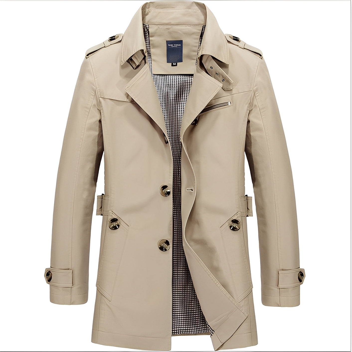 Harry - Lässige, mittellange Windjacke für Herren