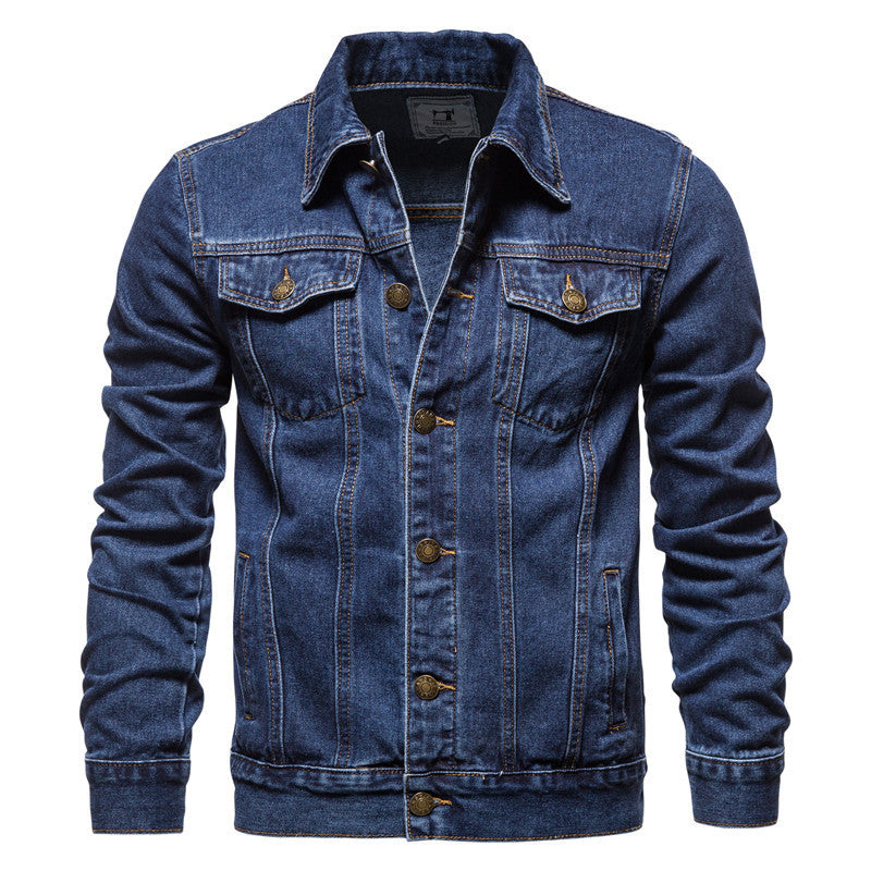Winton - Klassische Truckerjacke aus Denim für Herren