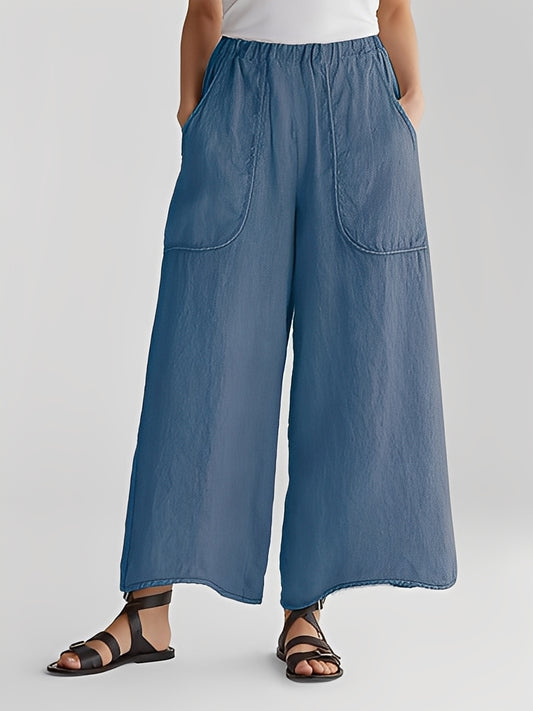 Marley - Lässige Hose mit weitem Bein für Damen