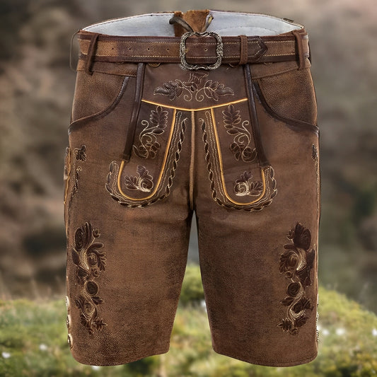 Jeffery - Einzigartige Herren-Lederhosen für das Oktoberfest