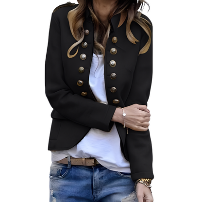 Rhoda - Stilvoller Blazer mit Stehkragen für Damen