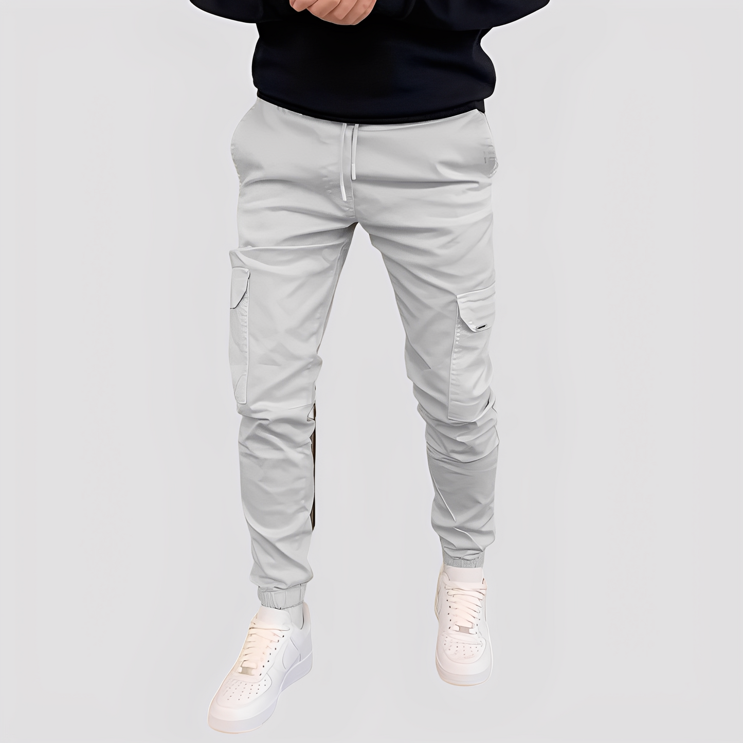 Brandon - Moderne Cargo-Jogginghose für Herren