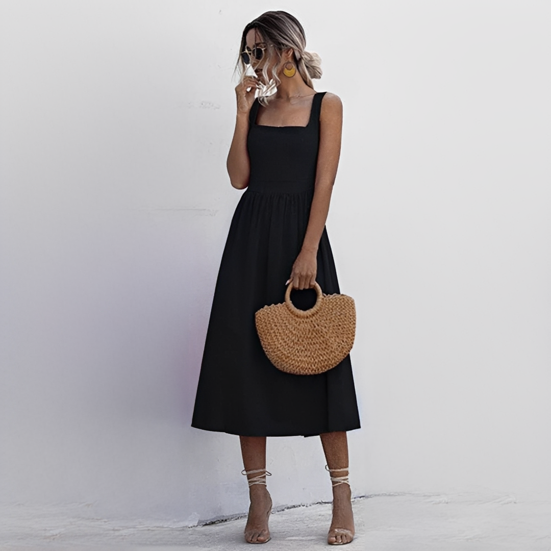 Lenna - Elegantes ärmelloses Sommerkleid für Damen