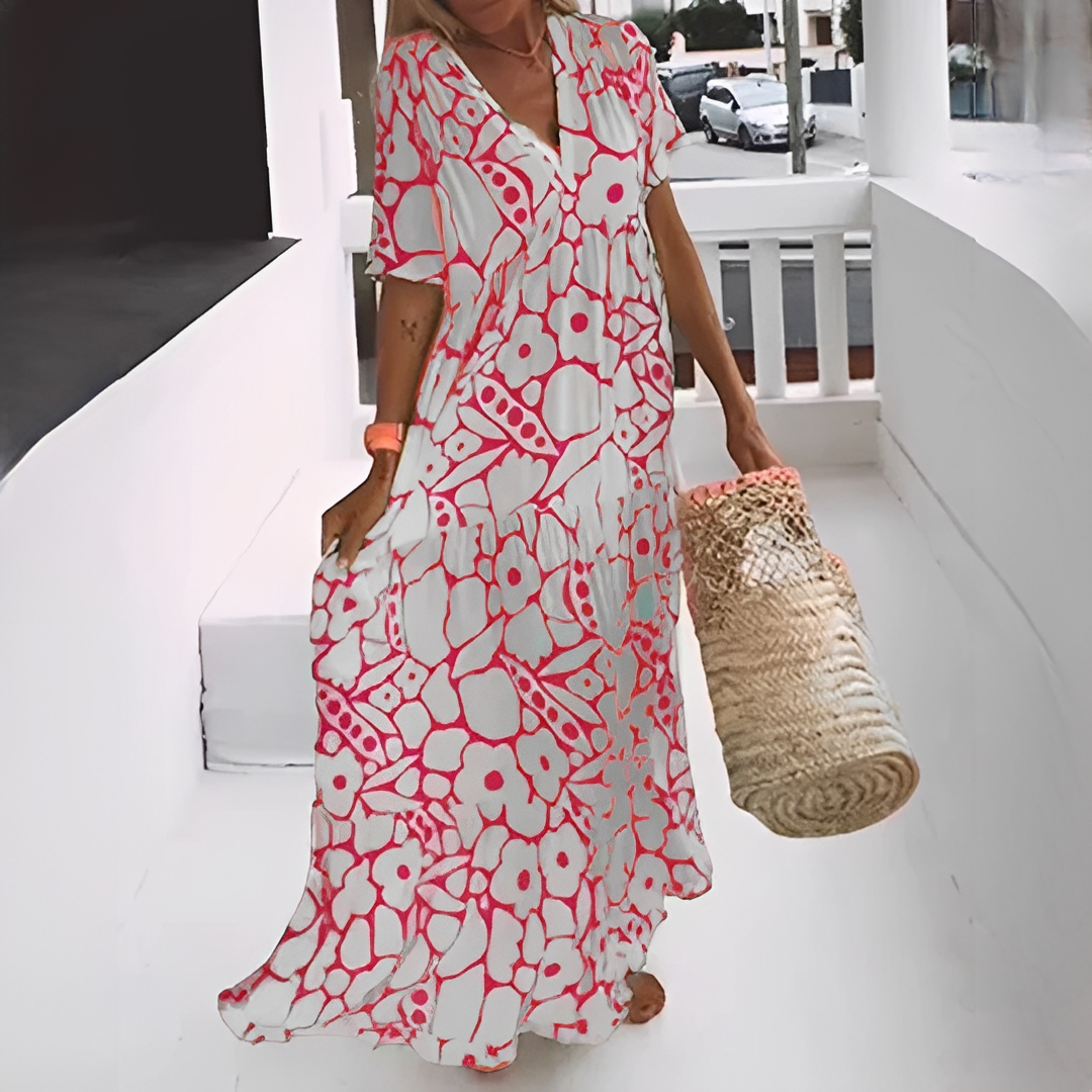 Pheoby - Elegantes Damen-Sommerkleid