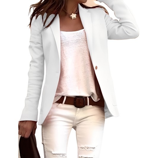 Heather - Lässiger Blazer mit Revers für Damen