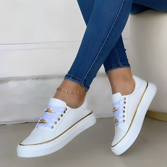 Deziree - Stilvolle Plateauschuhe mit Ketten für Damen
