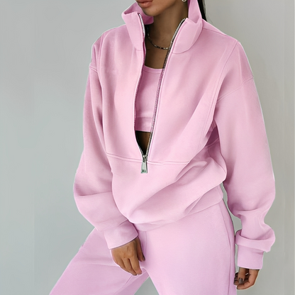 Mélissa - Bequemes und lockeres Frottee-Set, zweiteilig