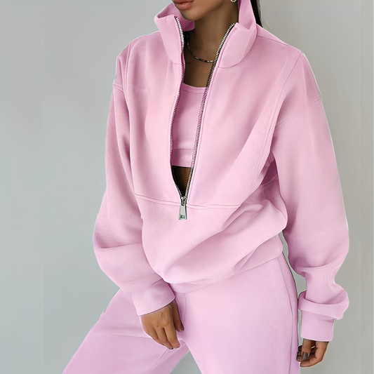 Mélissa - Bequemes und lockeres Frottee-Set, zweiteilig