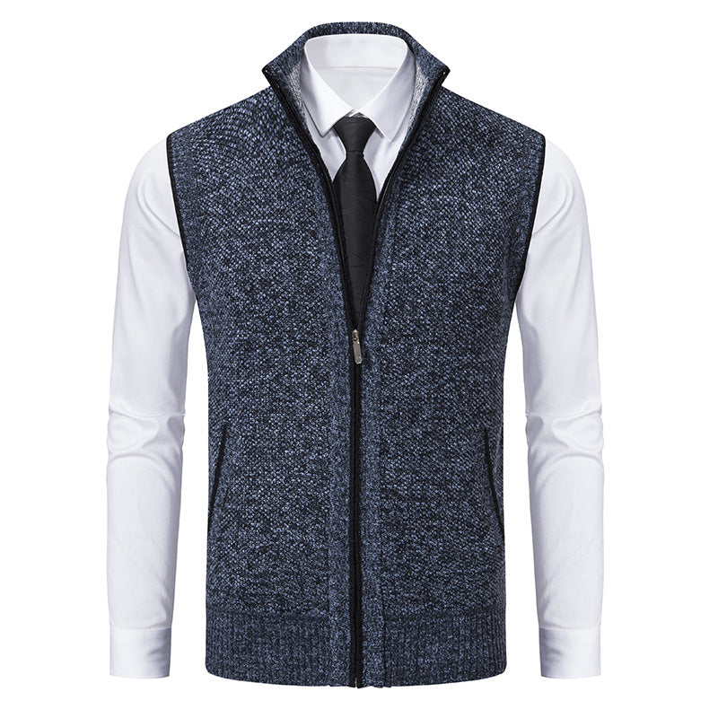 Samuel - Elegante Weste mit Reißverschluss für Herren