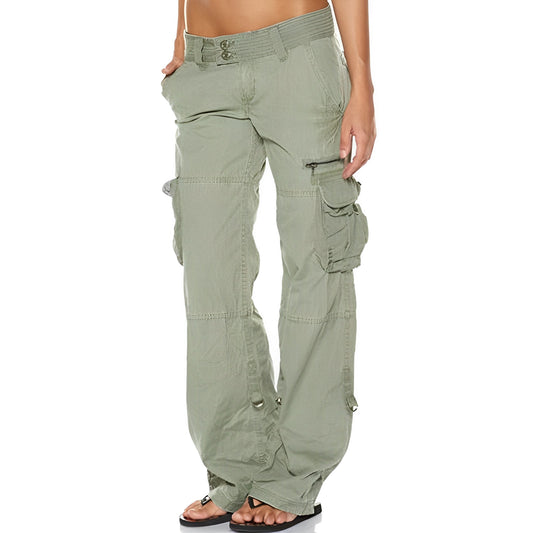 Aubrey - Lässige Cargo-Hose mit Gummizug für Damen