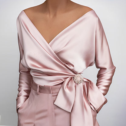 Evalyn - Elegante Seidenbluse für Damen