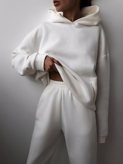 Jasmine - Locker sitzendes Jogging-Set mit Kapuze für Damen