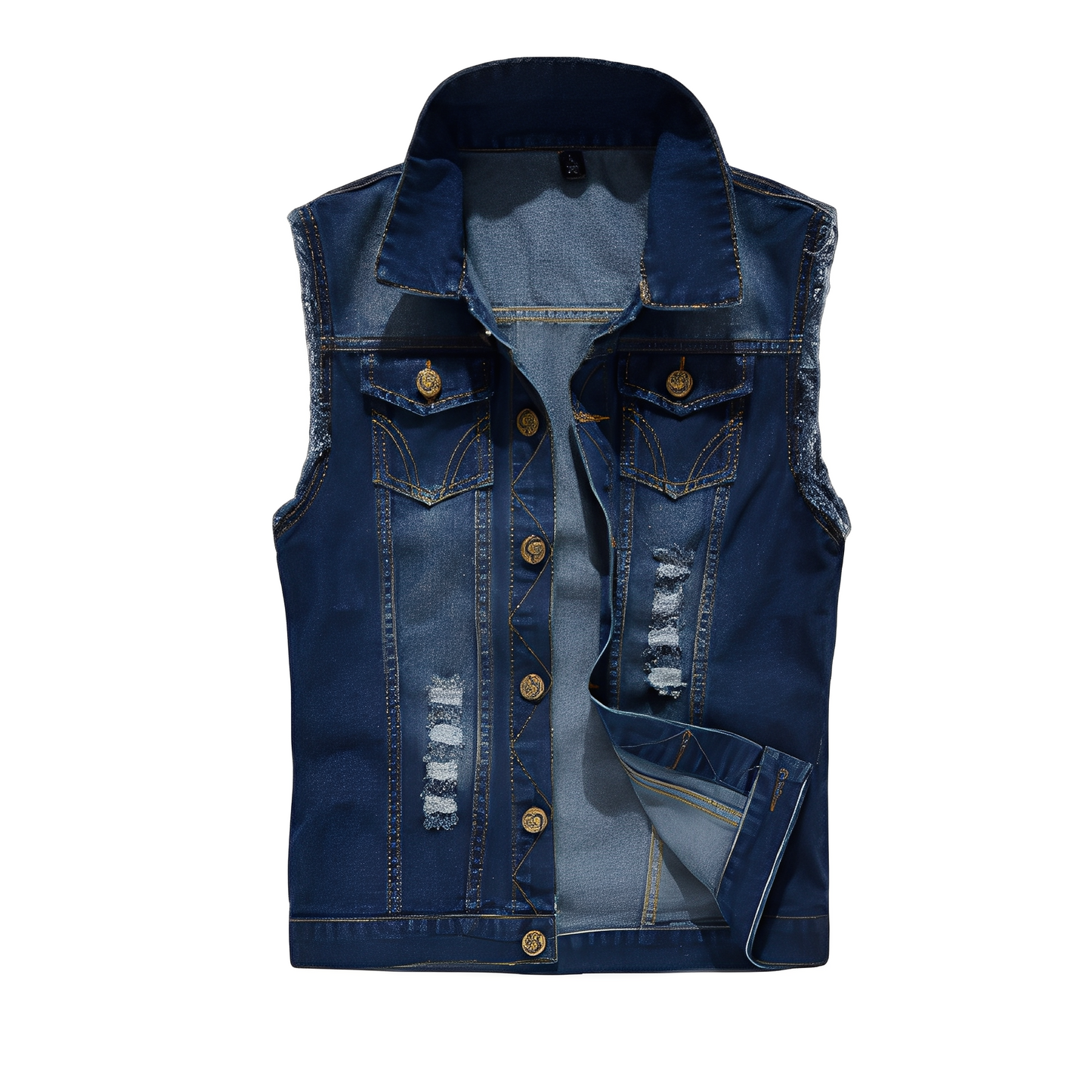 Morley - Retro-Jeansweste mit Taschen  für Herren