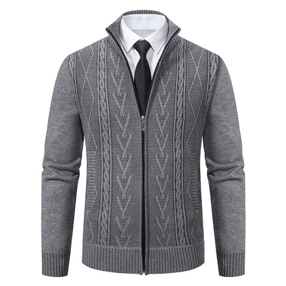 Stafford - Eleganter Cardigan mit Reißverschluss für Herren