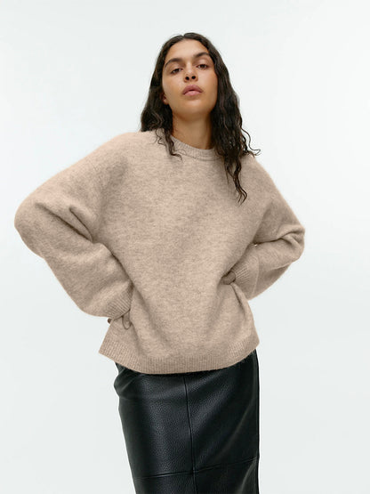 Caelie - Lässiger, dicker Kaschmirpullover für Damen