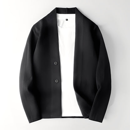 Nickolas - Lässige Strickjacke mit Knöpfen für Herren