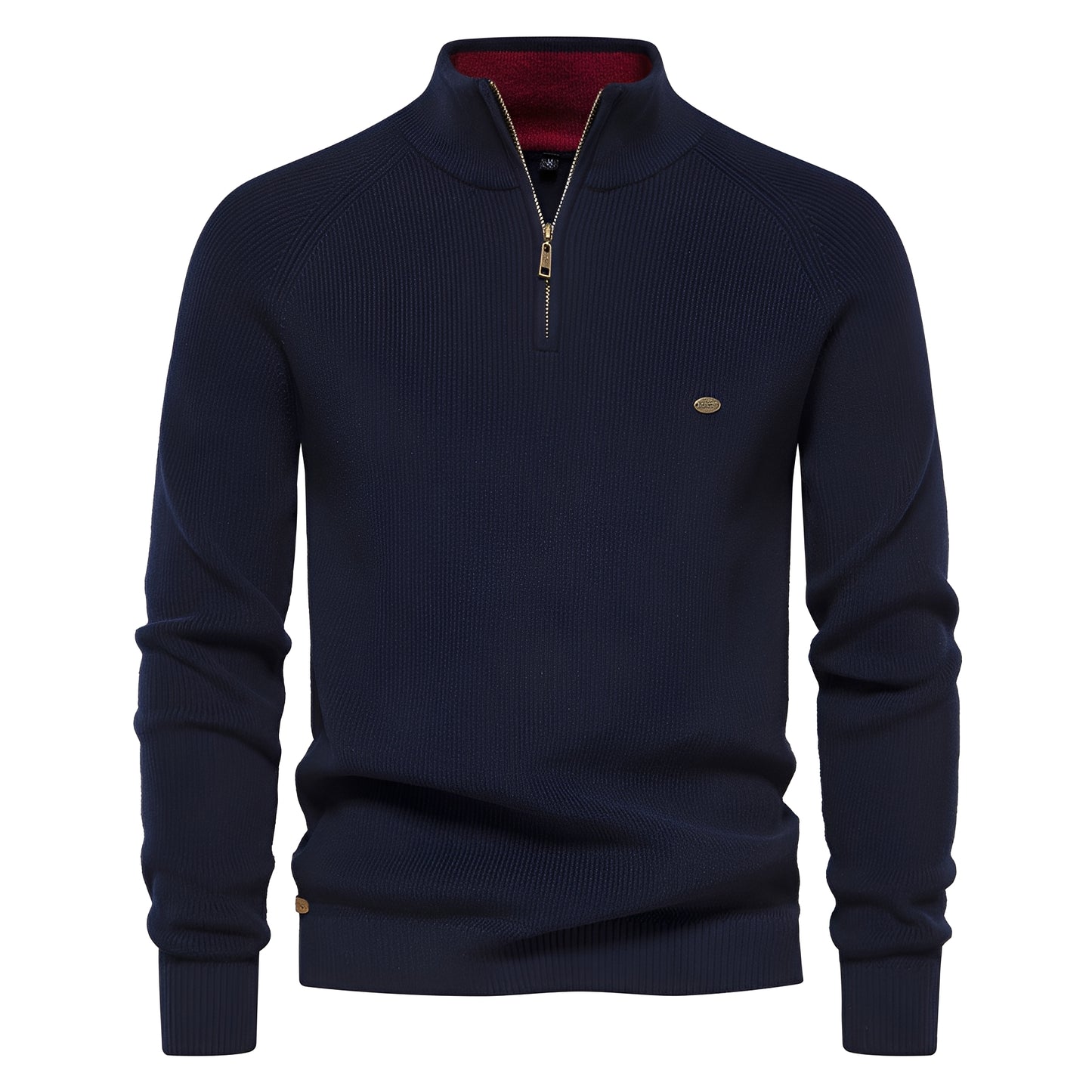 Royston - Lässiger Pullover mit Viertelreißverschluss für Herren