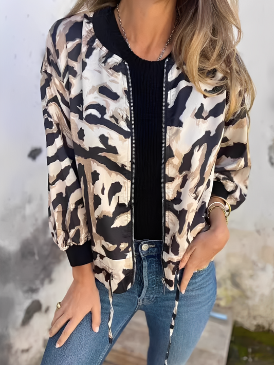 Ryana - Stilvolle Jacke mit Reißverschluss für Damen