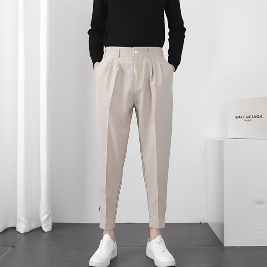 Micheal - Moderne, bequeme, locker sitzende  Hose für Herren