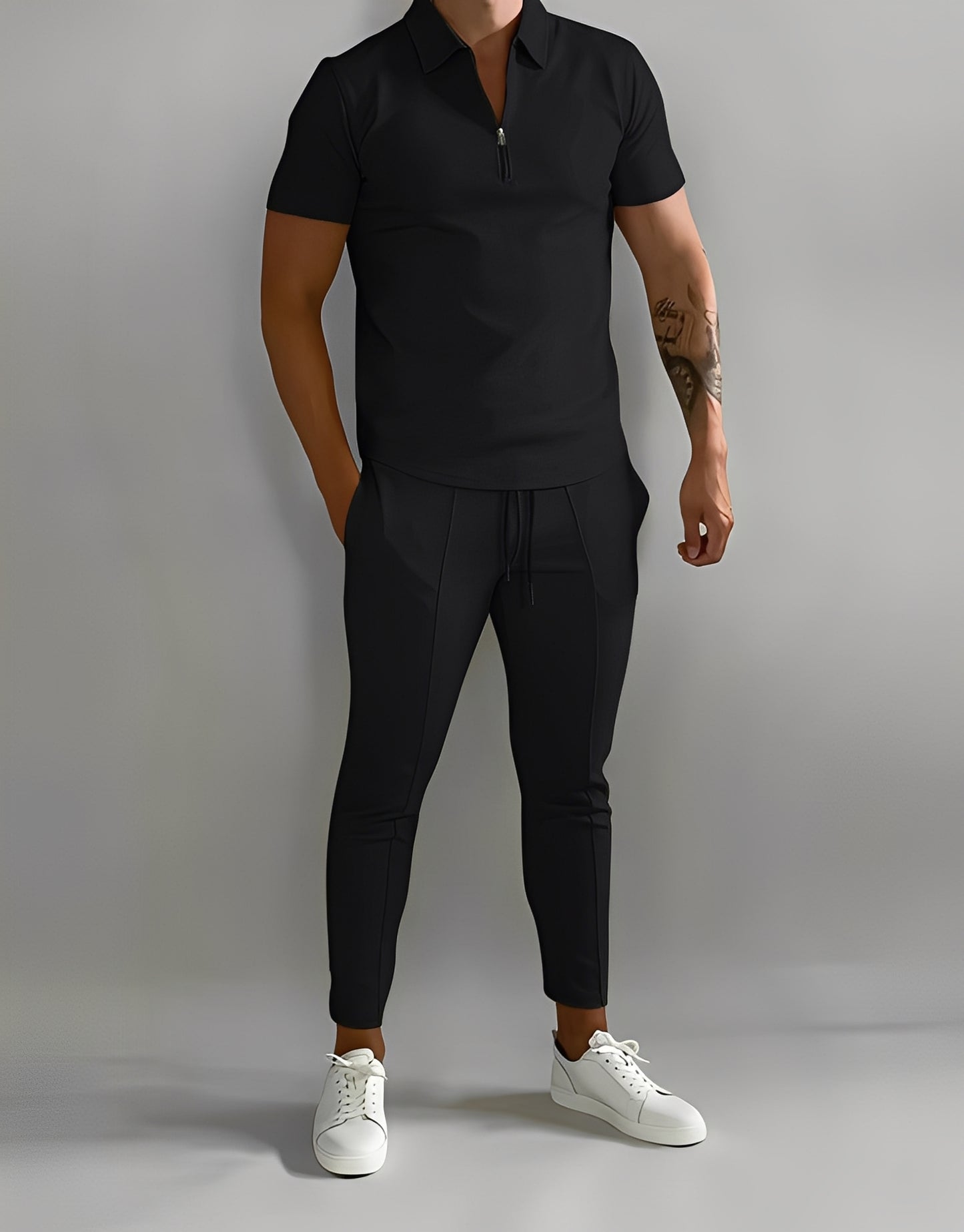 Joshua - Lässiges, schmal geschnittenes Sportset für Herren