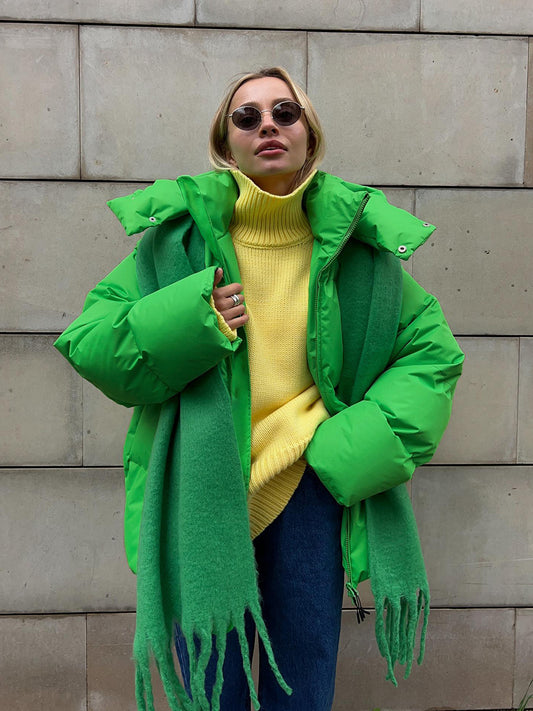 Noelene - Modische Jacke mit abnehmbarer Kapuze für Damen