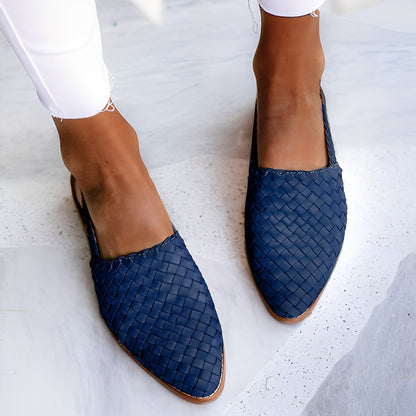 Shirley - Stilvolle flache Schuhe mit spitzer Zehenpartie für Damen