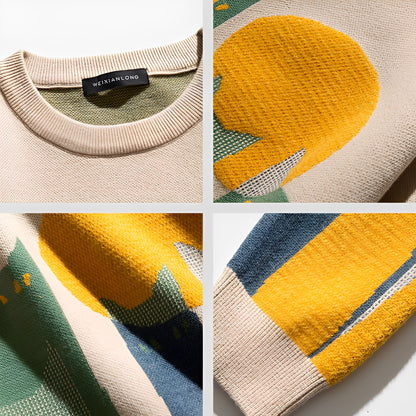 Davin - Stilvoller Pullover mit Aufdruck für Herren
