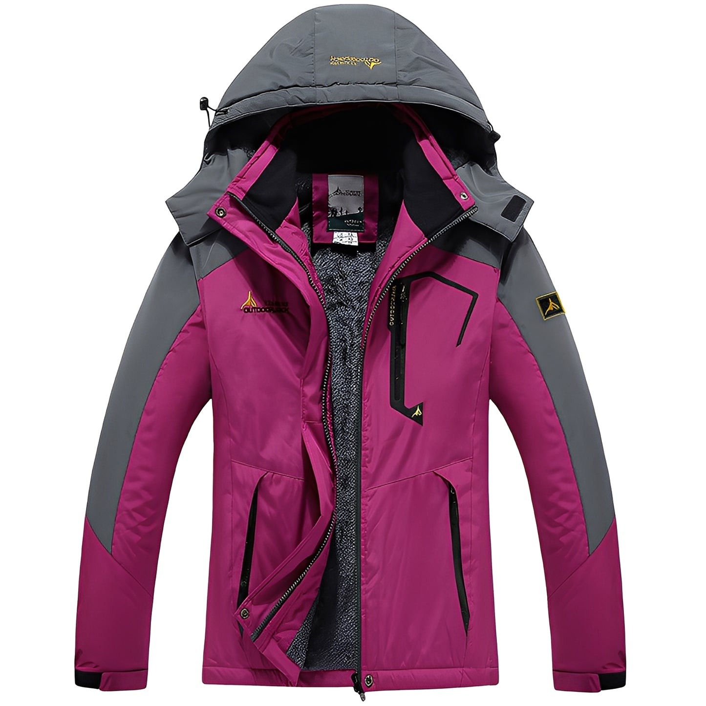 Heather - Stilvolle, mit Fleece gefütterte Winterjacke für Damen