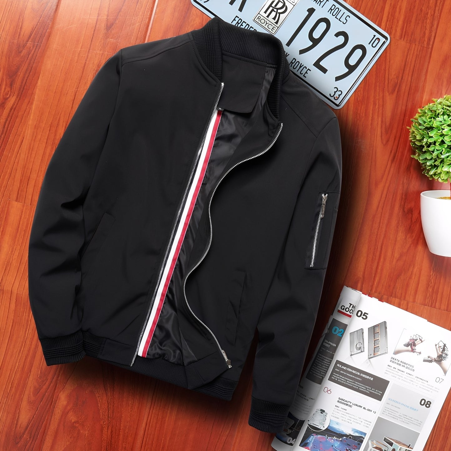 Leonard - Stilvolle Bomberjacke für Herren