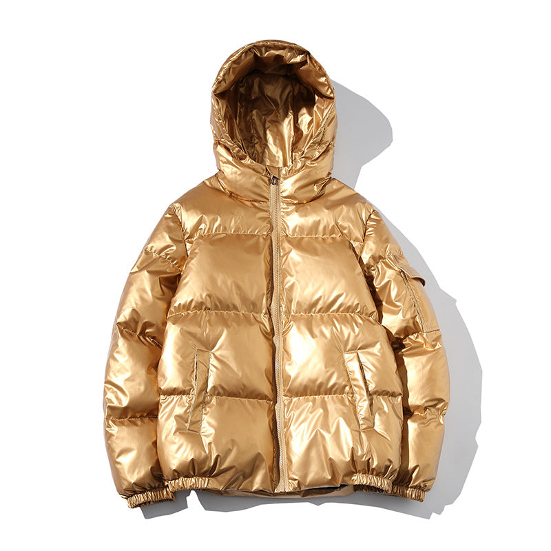 Ormond - Glänzende, dick gefütterte Winterjacke für Herren