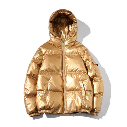 Ormond - Glänzende, dick gefütterte Winterjacke für Herren