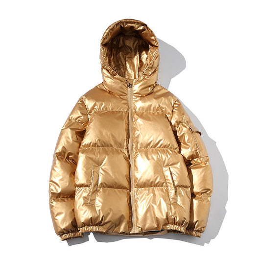 Ormond - Glänzende, dick gefütterte Winterjacke für Herren