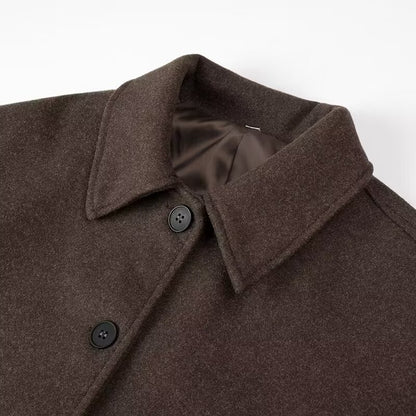 Adeline - Eleganter, dicker Mantel in Oversize-Passform für Damen