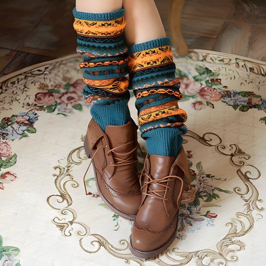 Suzanna - Stilvolle, warme, dicke Baumwollsocken für Damen