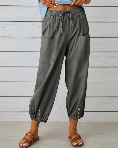 Camila- Modische Bequeme Hose mit Hoher Taille