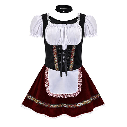 Delphia - Modernes Oktoberfest-Dirndl-Kurzkleid für Damen