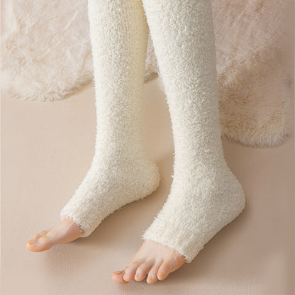 Kandace - Lässige, warme Plüschsocken für Damen