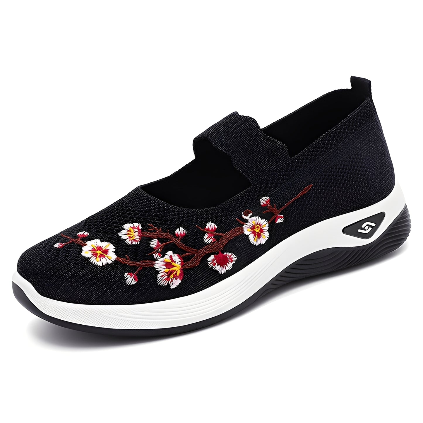 Jazmin - Lässige, atmungsaktive Schuhe mit Stickerei für Damen