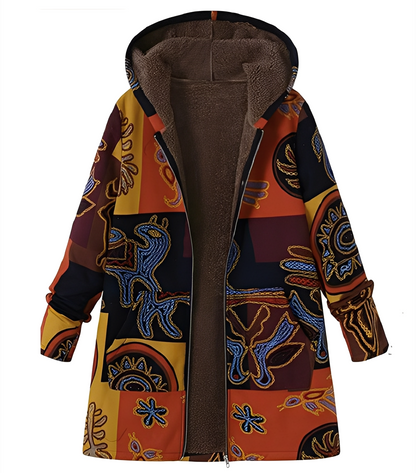 Jaslene - Klassische, dicke, warme Parka-Jacke für Damen