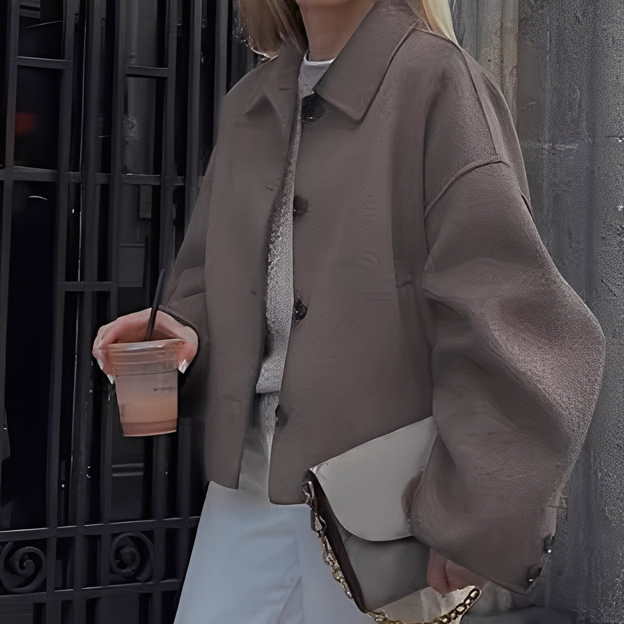 Patricia - Stilvolle Jacke mit lockerem Revers für Damen