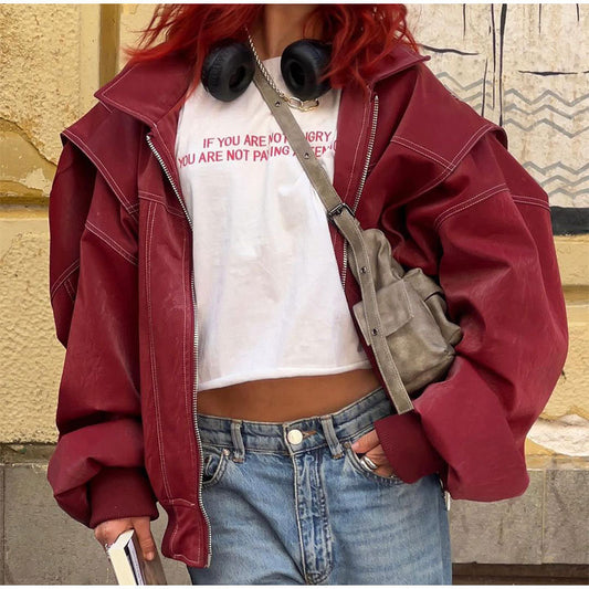 Jaidyn - Oversized-Bomberjacke für Damen