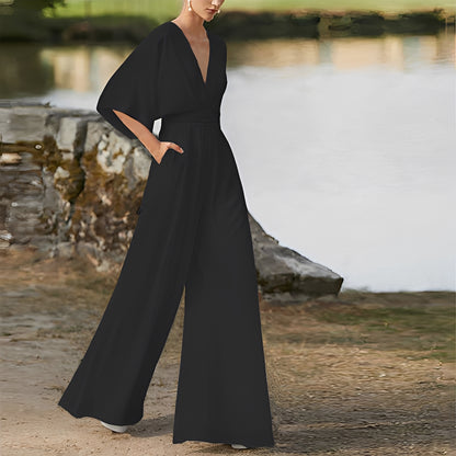 Carmella - Lockerer Jumpsuit mit hoher Taille für Damen