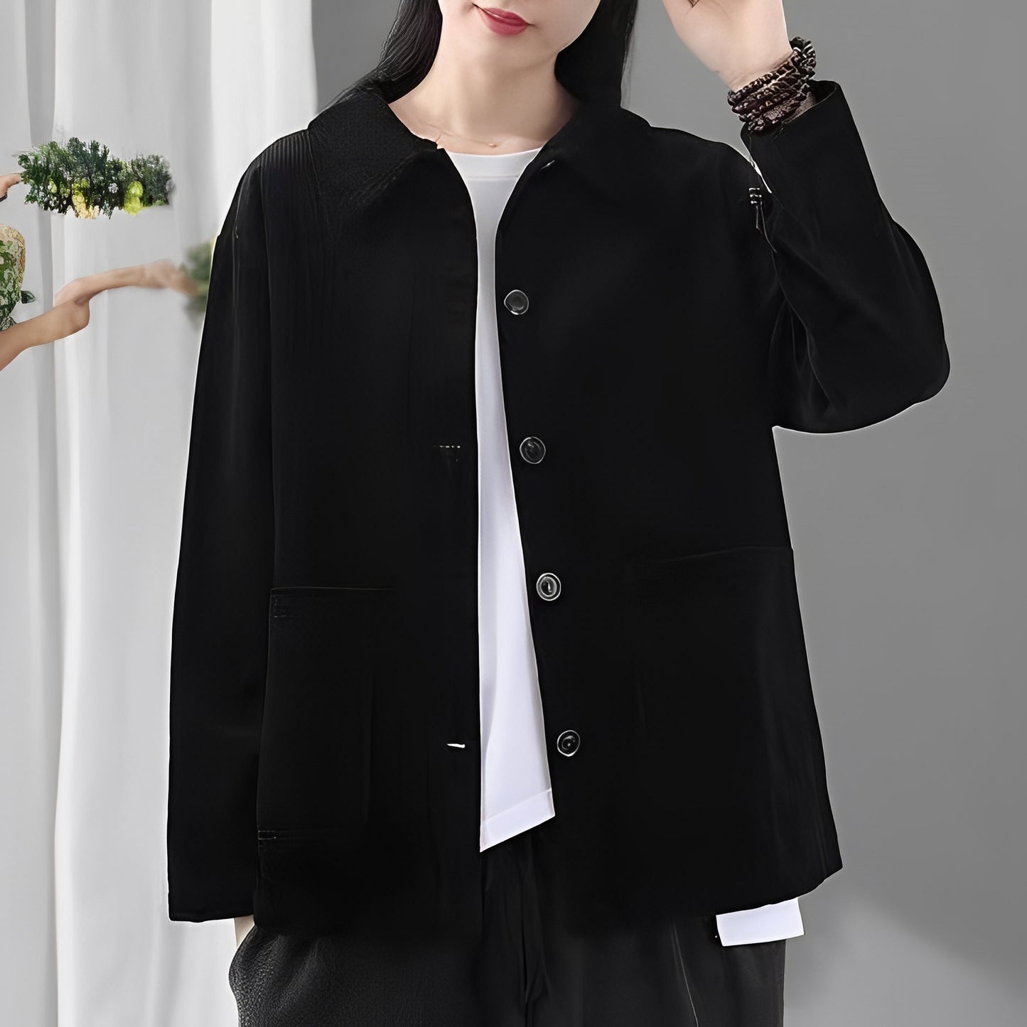 Chloe - Lässige Cordjacke mit Taschen für Damen